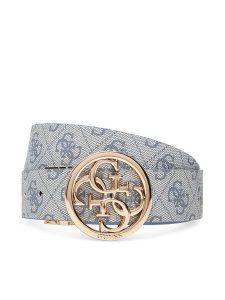 Guess Pasek Damski BW9166 P4235 Niebieski. Niebieskie paski Guess, z aplikacjami, ze skóry. Za 169,99 zł.