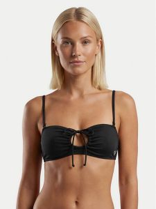 Roxy Góra od bikini Solid Essentials ERJX305692 Czarny. Czarne bikini Roxy, bez wzorów, z syntetyku. Za 149,99 zł.