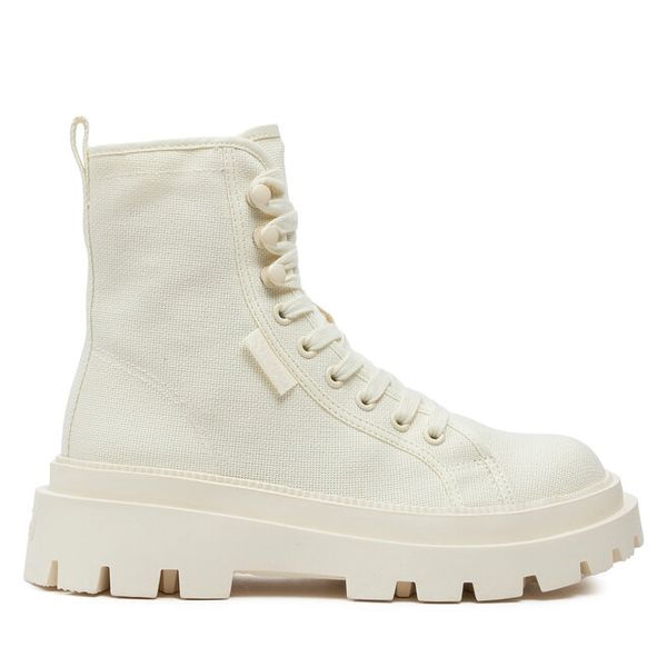 Trapery Superga. Brązowe buty zimowe Superga, bez obcasa, bez zapięcia. Za 449,99 zł.