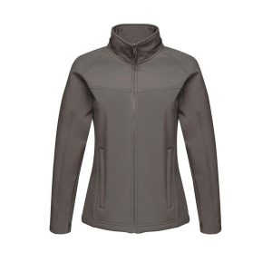 Damski Softshell Uproar. Niebieskie kurtki Regatta, l, bez wzorów, z softshellu, bez kaptura. Za 161,99 zł.