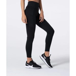 Legginsy z kieszeniami Carpatree Libra czarne. Czarne legginsy Carpatree, bez wzorów, z materiału, z podwyższonym stanem. W wyprzedaży za 164,99 zł.