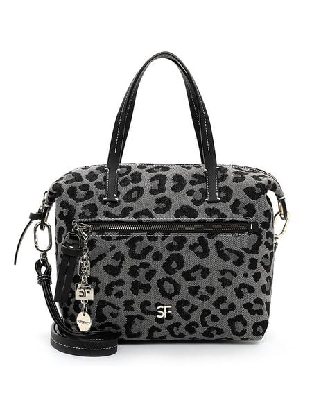 SURI FREY Torebka "Tammy" w kolorze szaro-czarnym - 33 x 23 x 13 cm rozmiar: onesize. Szare torebki klasyczne SURI FREY, bez wzorów, z materiału, przez ramię, bez dodatków. Za 143,90 zł.