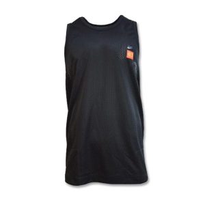 Koszulka Nike Dri-Fit Kevin Durant Mesh Basketball Jersey. Czarne bluzki Nike, bez wzorów, z jersey, sportowe, bez kołnierzyka, bez ramiączek. Za 168,00 zł.
