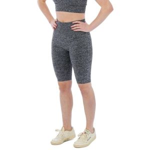 Krótkie legginsy sportowe dla kobiet Xtreme Sportswear Antracyt melanż. Szare legginsy XTREME SOCKSWEAR, bez wzorów, z materiału, z podwyższonym stanem, krótkie. Za 125,82 zł.