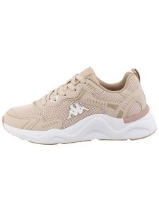 Kappa Sneakersy "Hauke" w kolorze beżowym rozmiar: 39. Brązowe trampki Kappa, bez wzorów, bez zapięcia. Za 136,13 zł.