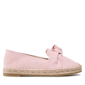 Espadryle Jenny Fairy. Czerwone espadryle Jenny Fairy, bez wzorów, bez obcasa. Za 99,99 zł.