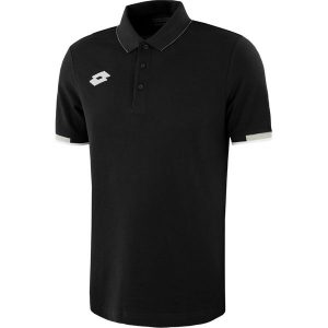 Koszulka piłkarska polo dla dorosłych LOTTO DELTA PQ. Niebieskie bluzki Lotto, xl, bez wzorów, sportowe, bez kołnierzyka, bez ramiączek. W wyprzedaży za 49,00 zł.