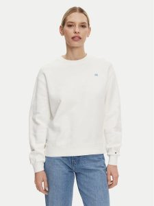 Tommy Hilfiger Bluza WW0WW45980 Écru Regular Fit. Bluzy TOMMY HILFIGER, m, bez wzorów, z bawełny, bez kaptura. Za 229,99 zł.