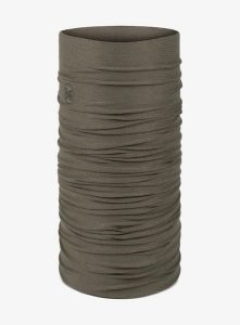 Chusta wielofunkcyjna Buff Coolnet UV Insect Shield - solid khaki. Zielone apaszki i chusty Buff, bez wzorów, z elastanu. Za 109,99 zł.