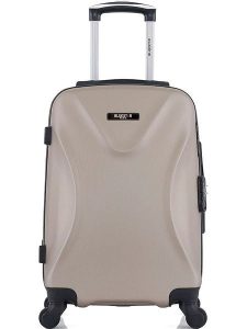 BlueStar Walizka "Garibaldi" w kolorze beżowym - 35 x 55 x 21 cm rozmiar: onesize. Brązowe walizki BlueStar, bez wzorów, z materiału. Za 165,99 zł.