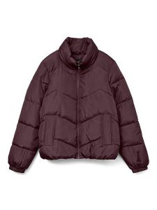 Vero Moda Kurtka pikowana w kolorze brązowym rozmiar: XL. Brązowe kurtki Vero Moda, xl, bez wzorów, bez kaptura. Za 127,35 zł.