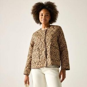 Kurtka pikowana Mira dla kobiet. Brązowe kurtki Regatta, bez wzorów, z poliesteru, bez kaptura. Za 429,99 zł.