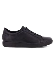 Ecco Skórzane sneakersy w kolorze czarnym rozmiar: 36. Czarne trampki ecco, bez wzorów, bez zapięcia. Za 189,74 zł.