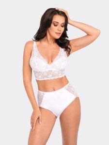Figi Model BBL 190 White - Babell. Białe figi Babell, bez wzorów, z bawełny. Za 71,14 zł.