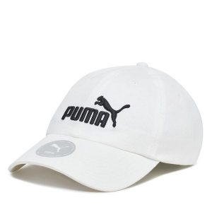 Czapka z daszkiem Puma. Białe czapki Puma, bez wzorów. Za 49,99 zł.