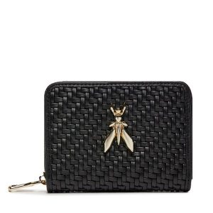 Portfel Patrizia Pepe. Czarne portfele Patrizia Pepe, bez wzorów. Za 469,99 zł.