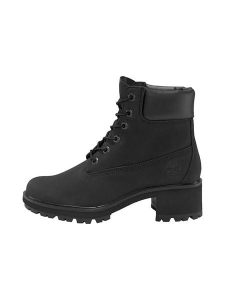 Timberland Skórzane botki "Kinsley" w kolorze czarnym rozmiar: 40. Czarne botki Timberland, bez wzorów, z materiału, bez obcasa, bez zapięcia. Za 463,95 zł.