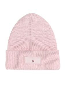 Tommy Jeans Czapka Tjw Linear Beanie AW0AW17913 Różowy. Czerwone czapki Tommy Jeans, bez wzorów, z bawełny. Za 129,99 zł.