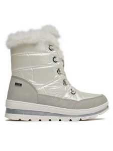 Caprice Śniegowce 9-26226-41 Biały. Białe buty zimowe Caprice, z materiału, bez obcasa, bez zapięcia. Za 439,99 zł.