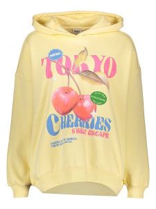 ONLY Bluza w kolorze żółtym rozmiar: M. Żółte bluzy ONLY, m, bez wzorów, z kapturem. Za 104,99 zł.