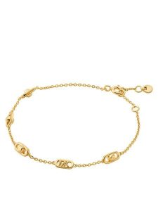 Michael Kors Bransoletka MKC173600710 Złoty. Żółte bransoletki Michael Kors, srebrne. Za 389,99 zł.