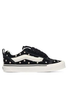 Vans Tenisówki Knu Skool VN000E9XG581 Czarny. Czarne trampki Vans, bez wzorów, ze skóry, bez zapięcia. Za 379,99 zł.