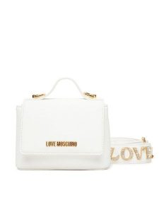 LOVE MOSCHINO Torebka JC4279PP0MKI0100 Biały. Białe torebki klasyczne LOVE MOSCHINO, bez wzorów, ze skóry, bez dodatków. Za 559,99 zł.