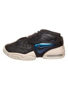 Nike Skórzane sneakersy "Air Adjust Force" w kolorze czarnym rozmiar: 39. Czarne trampki Nike, bez wzorów, za kostkę, bez zapięcia. Za 351,38 zł.