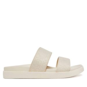 Klapki Calvin Klein. Klapki Calvin Klein, bez wzorów, bez obcasa. Za 259,99 zł.