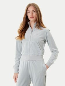 Guess Bluza V3BQ22 K0232 Zielony Regular Fit. Zielone bluzy Guess, xl, z aplikacjami, z syntetyku, bez kaptura. Za 279,99 zł.