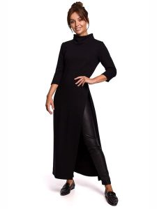 Be Wear Tunika w kolorze czarnym rozmiar: S. Czarne golfy Be Wear, bez wzorów. Za 150,37 zł.
