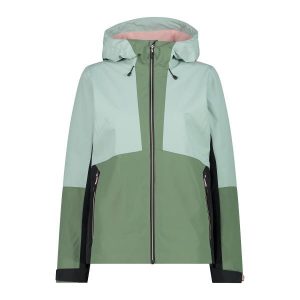 Kurtka przeciwdeszczowa z odpinanym kapturem damska CMP. Niebieskie kurtki CMP, bez wzorów. Za 575,35 zł.