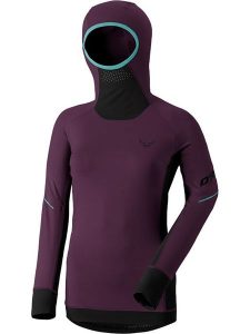 DYNAFIT Bluza funkcyjna "ALPINE" w kolorze fioletowym rozmiar: S. Różowe bluzy Dynafit, s, bez wzorów, z materiału, z kapturem. Za 267,92 zł.