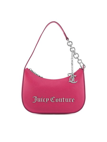 Juicy Couture Torebka BIJXT5335WVP Różowy. Czerwone torebki klasyczne Juicy Couture, bez wzorów, z tworzywa sztucznego, bez dodatków. Za 249,99 zł.