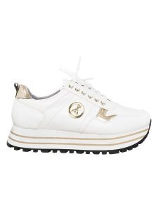 Patrizia Pepe Sneakersy w kolorze białym rozmiar: 37. Białe trampki Patrizia Pepe, bez wzorów, bez zapięcia. Za 311,85 zł.