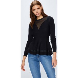 Guess Jeans - Sweter Becca. Swetry klasyczne marki Guess Jeans. W wyprzedaży za 339,90 zł.