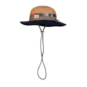 Kapelusz Buff Explore Booney Hat Harq. Żółte kapelusze Buff, bez wzorów, sportowe. Za 219,90 zł.