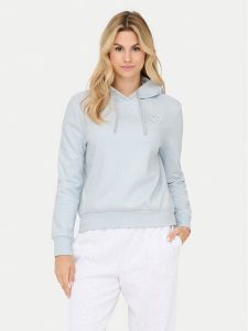 ONLY Bluza Noli 15312874 Błękitny Regular Fit. Niebieskie bluzy ONLY, xs, bez wzorów, z syntetyku, bez kaptura. Za 169,99 zł.