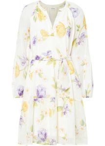 Sukienka. Białe sukienki bonprix, bez wzorów, bez kołnierzyka, bez ramiączek. Za 122,99 zł.