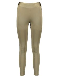 LASCANA Legginsy sportowe w kolorze oliwkowym rozmiar: XS. Zielone legginsy LASCANA, xs, bez wzorów, z materiału, z podwyższonym stanem, outdoorowe. Za 57,06 zł.