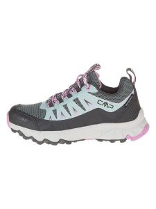 CMP Buty turystyczne "Laky Fast" w kolorze szaro-fioletowo-błękitnym rozmiar: 40. Szare buty trekkingowe CMP, z materiału, bez zapięcia. Za 338,42 zł.