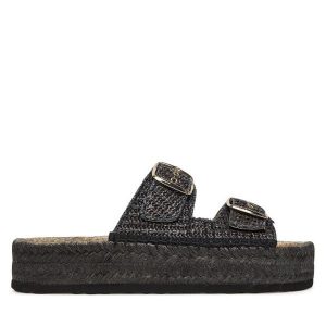 Klapki LOVE MOSCHINO. Szare klapki LOVE MOSCHINO, bez wzorów, bez obcasa. Za 413,99 zł.