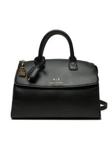 Armani Exchange Torebka XW000307 AF12040 UC001 Czarny. Czarne torebki klasyczne Armani Exchange, bez wzorów, ze skóry, bez dodatków. Za 699,99 zł.
