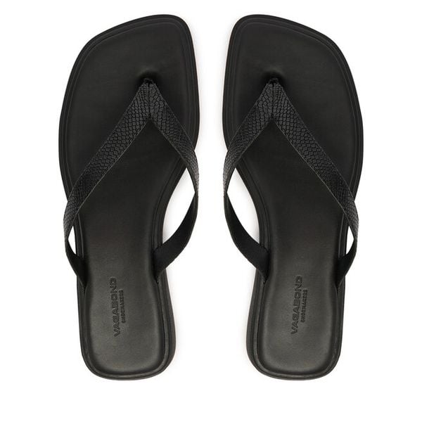 Japonki Vagabond Shoemakers. Czarne klapki Vagabond Shoemakers, bez wzorów, bez obcasa. Za 369,99 zł.