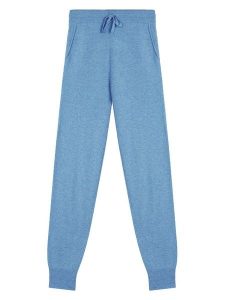 AUTHENTIC CASHMERE Kaszmirowe spodnie "Ferrand" w kolorze błękitnym rozmiar: L. Niebieskie spodnie dresowe AUTHENTIC CASHMERE, na lato, l, bez wzorów, z dresówki. Za 489,45 zł.