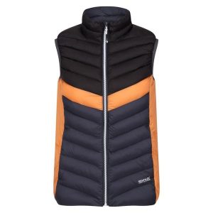 Kamizelka Damska Harrock II Baffled Gilet. Czarne kamizelki Regatta, xl, bez wzorów, bez kołnierzyka, bez ramiączek, bez kaptura. Za 85,99 zł.