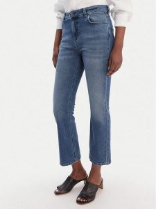 Marella Jeansy 2613181074 Niebieski Straight Fit. Niebieskie jeansy Marella, bez wzorów, z bawełny. Za 579,99 zł.