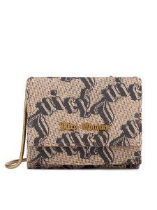 Juicy Couture Portfel BIJXT8663WVP Brązowy. Brązowe portfele Juicy Couture, bez wzorów, z tworzywa sztucznego. Za 159,99 zł.
