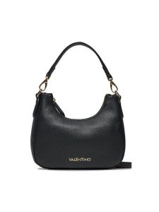 Valentino Torebka Brixton VBS7LX06 Czarny. Czarne torebki klasyczne Valentino, bez wzorów, ze skóry, bez dodatków. Za 359,99 zł.