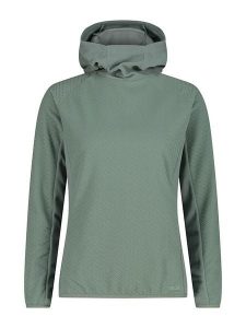 CMP Bluza polarowa w kolorze zielonym rozmiar: 38. Zielone bluzy CMP, bez wzorów, z materiału, bez kaptura. Za 149,66 zł.